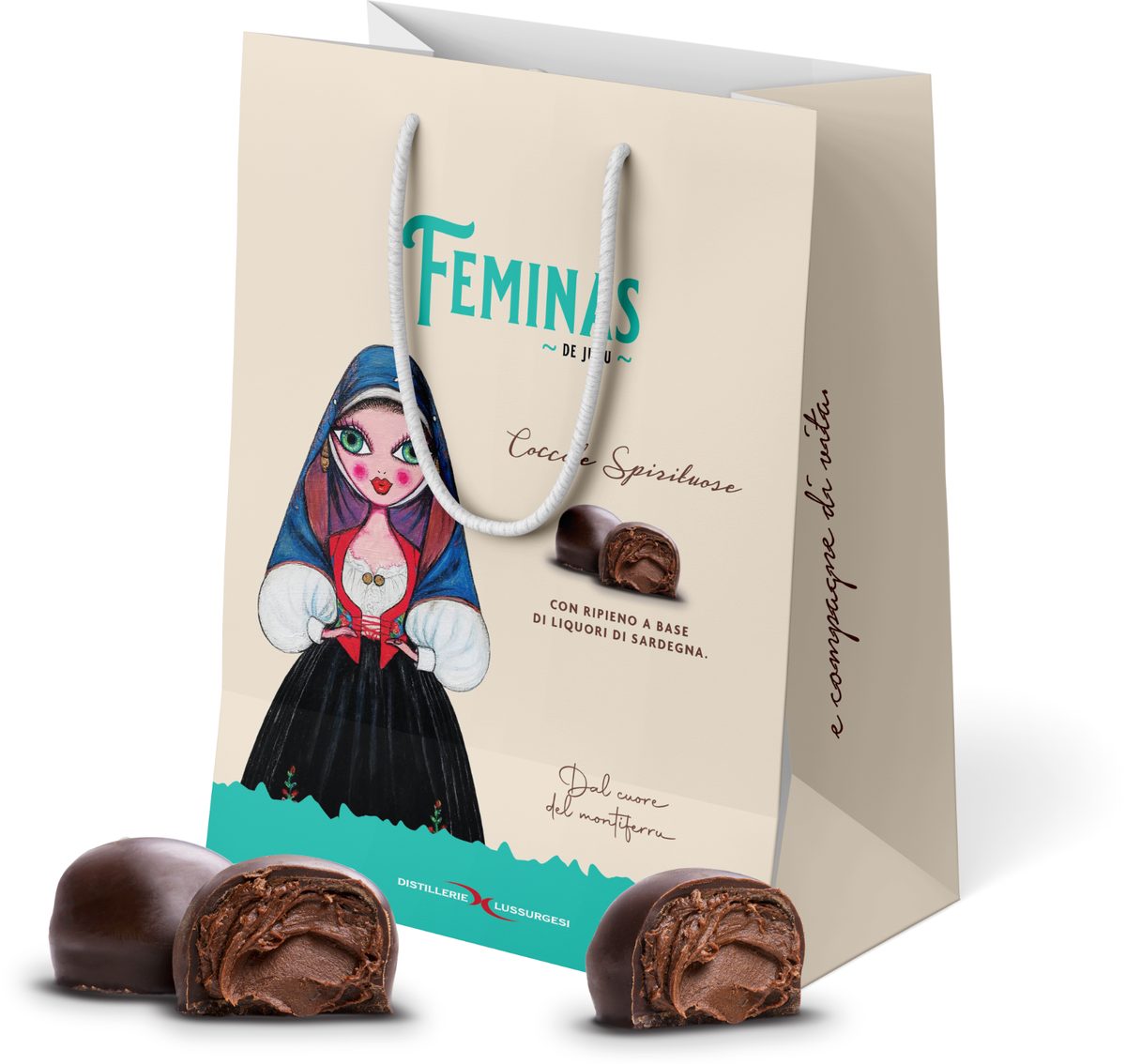 Praline Feminas all'Abbardente